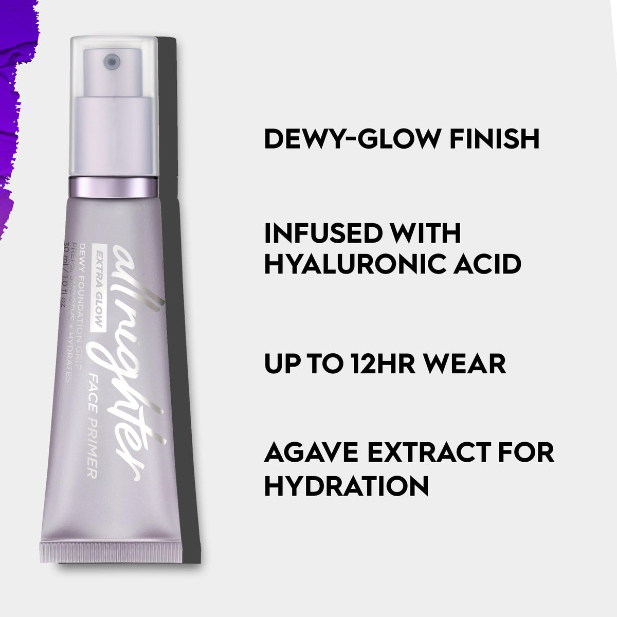 Urban Decay All Nighter Extra Glow Face Makeup Primer - Dewy Finish