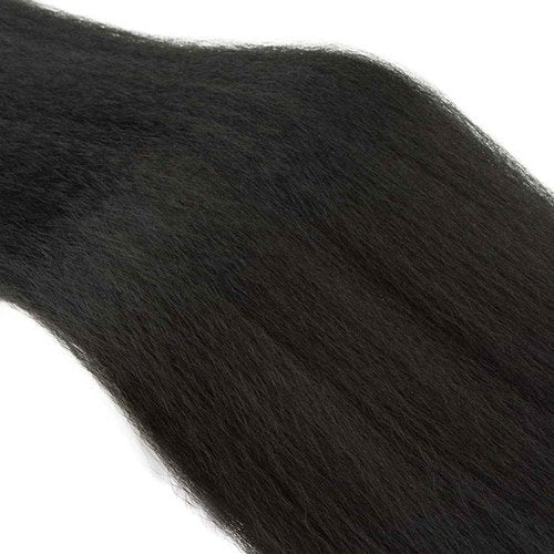 Habiliana Human Hair Bundles 20 22 24 Inch Natural Black Yaki Wave Bundles Human Hair 100% Unprocessed Soft Sewn In with Double Drown Weft for Black Women