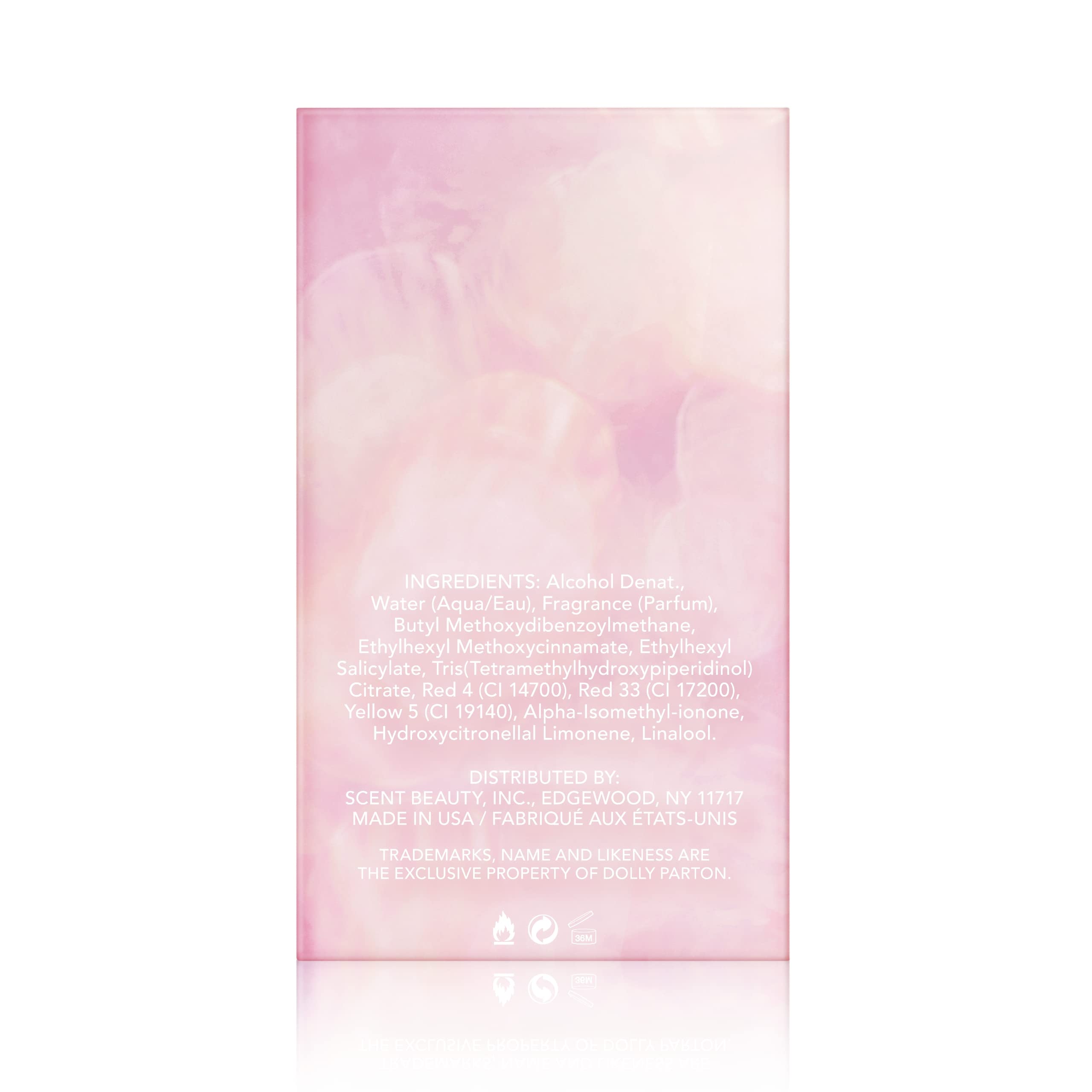 SCENT BEAUTY Dolly Parton Scent from Above Eau de Toilette Perfume Eau de Parfum for Women - Fruity, Floral & Feminine Fragrance with Notes of Mandarin, Jasmine, and Sandalwood - 1.7 Fl Oz
