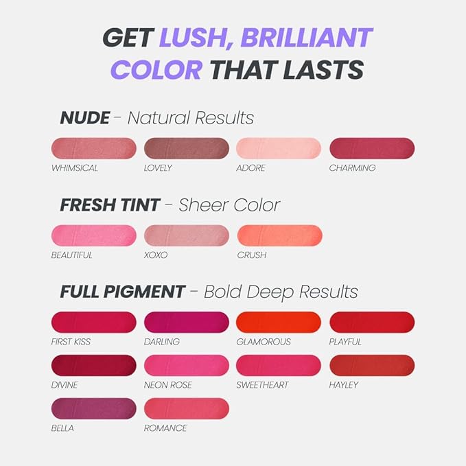 Wonderskin Wonder Blading All Day Lip Stain Peel Off Masque and Reveal Kit - Long Lasting, Waterproof Pink Lip Tint, Transfer Proof Natural Makeup Stain Kit (Neon Rose)