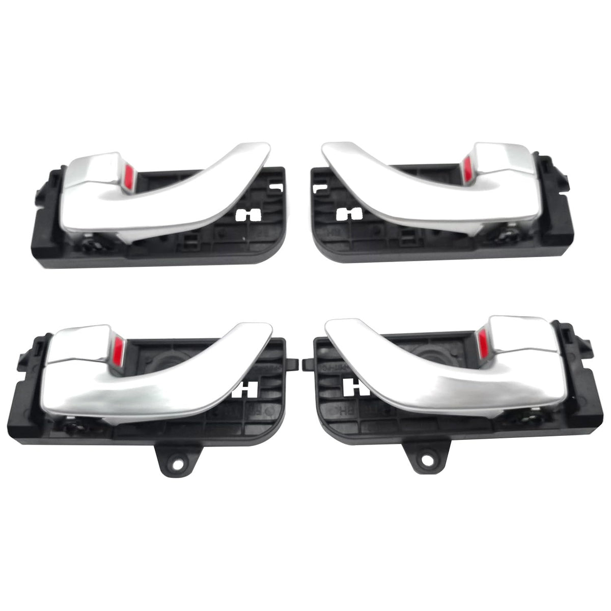 Lcyolada Set Of 4 Interior Inside Door Handles For Hyundai Sonata 2005 2006 2007 2008, Front Rear Left Drive & Right Passenger S