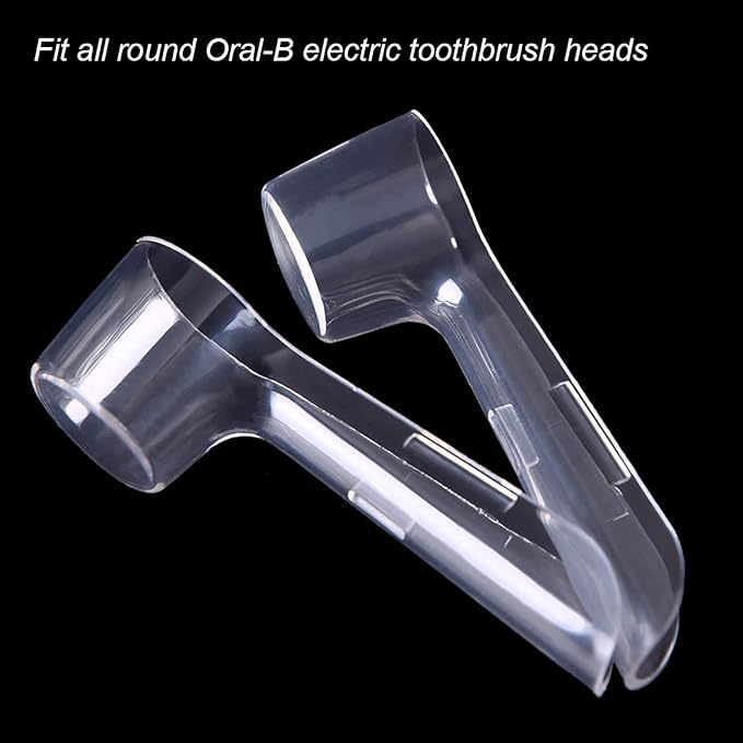 Toothbrush Cover for Oral-b, Electric Toothbrush Replacement Heads Cover for Home and Travel (6 Pcs)