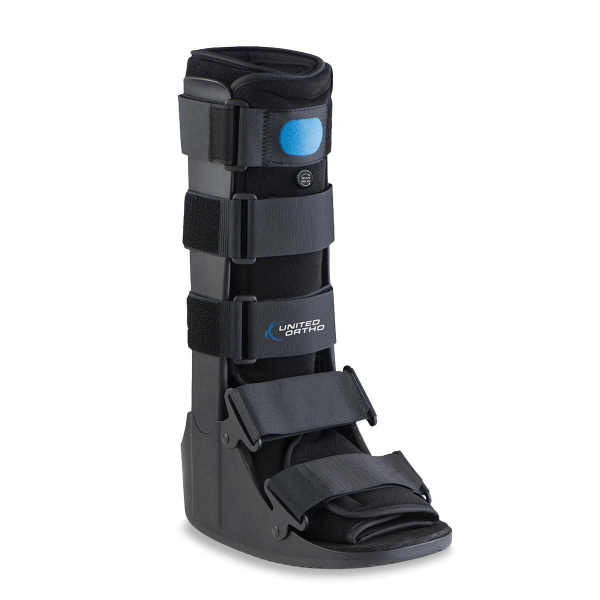 United Ortho USA14107 Air Cam Walker Fracture Boot, Large, Black