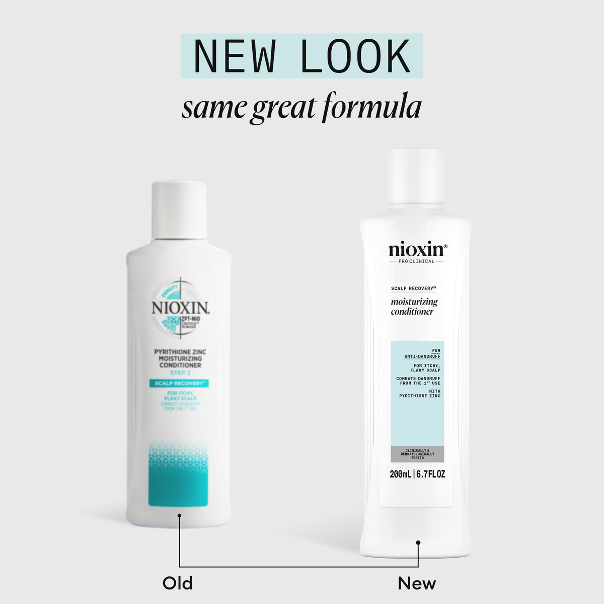 Nioxin Scalp Recovery System Moisturizing Conditioner | With Pyrithione Zinc and Green Tea Extracts | 6.7 Fl oz.