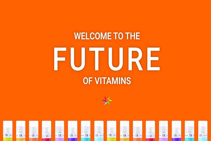 Spectraspray Kids Multivitamin Oral Spray – 10 Essential Vitamins, D3 (500IU) & B12 Active Form for Immune Support, Ideal for Back to School, 30 Day Supply