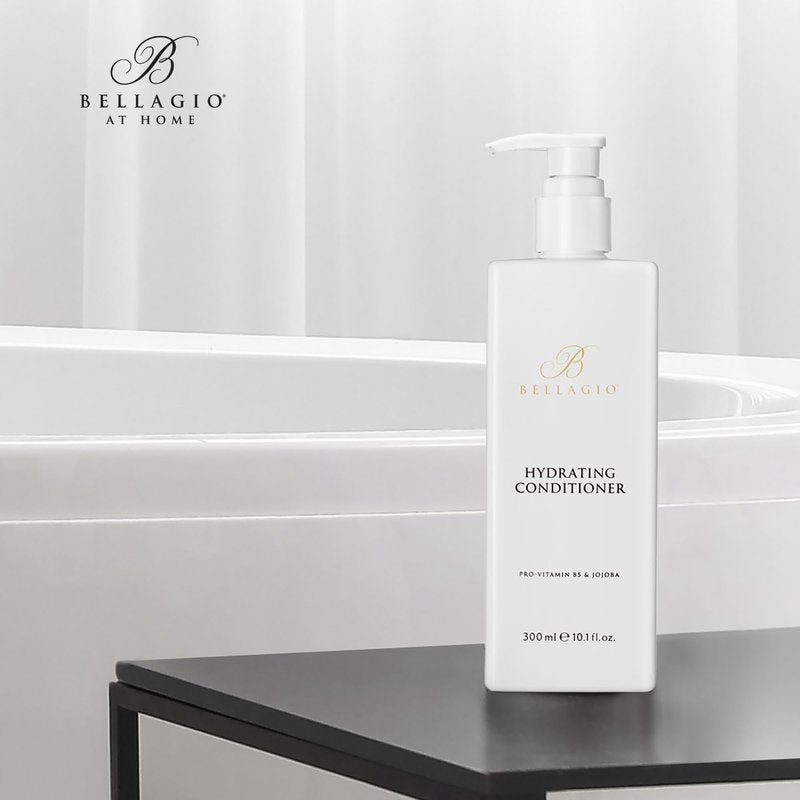 Bellagio Hydrating Conditioner - Pro-Vitami B5 & Jojoba Oil - Scent of Cedarwood, Green Mandarin, and Lavender - Vegas Hotel Conditioner - 10 oz