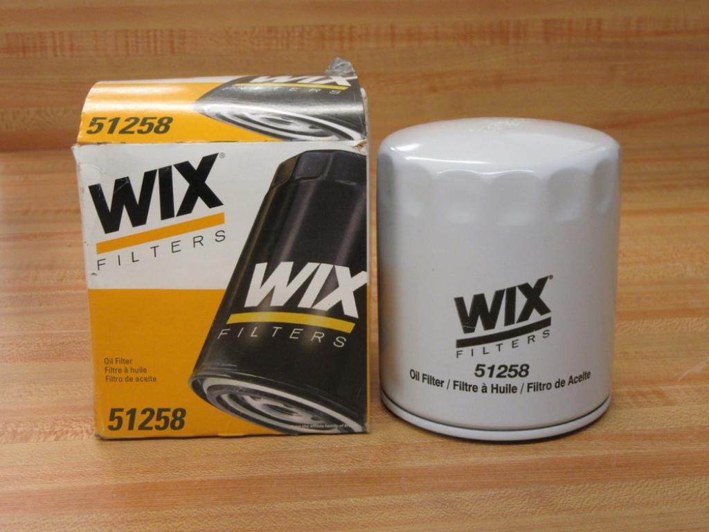 Wix Filters 51258 Oil Filter 51258 (Pack of 5)