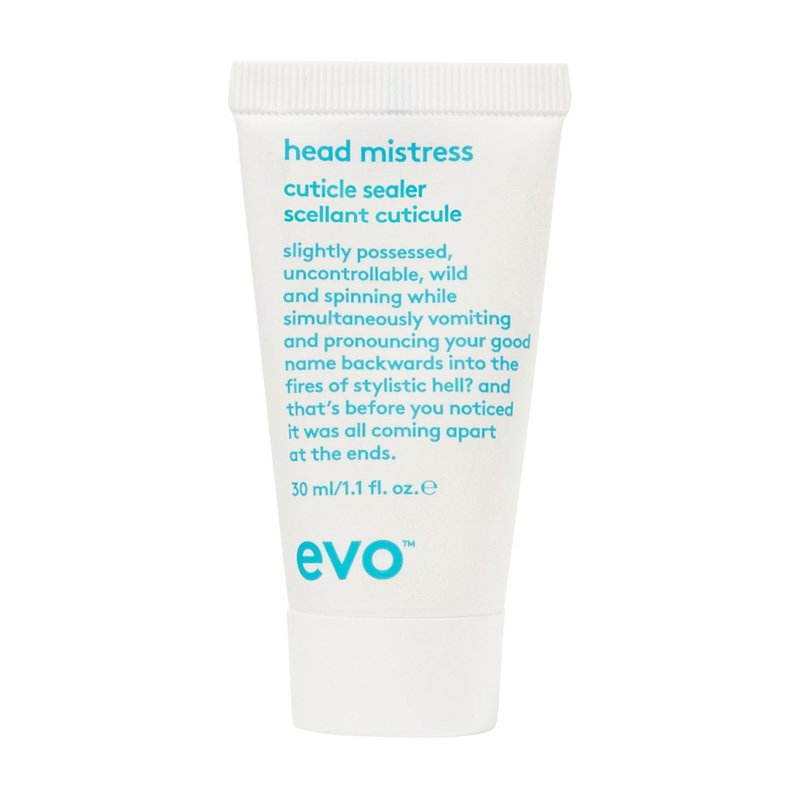 EVO Head Mistress Multi-Purpose Hair Styling Cream for All Hair Types - Anti Frizz, Blow-Dry Heat Protectant - 5.07 fl oz