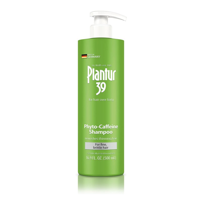 Plantur 39 Fine and Brittle Hair Shampoo (16.9 fl oz) I Phyto-Caffeine Formula I Promotes Natural Growth I For Women's Thinning Hair
