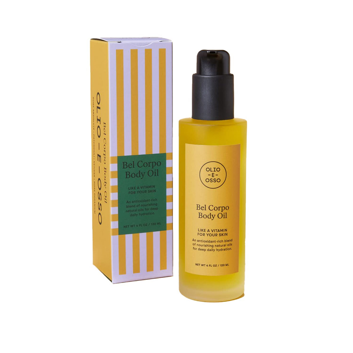 OLIO E OSSO - Natural Bel Corpo Body Oil | Natural, Non-Toxic, Clean Beauty (4 fl oz | 120 mL)