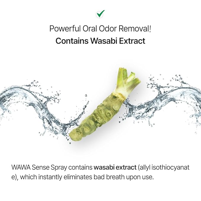 ROROBELL Wawa Sense Spray Oral Care Mouth Freshener Fights Bad breath ((1/3 Fl Oz (Pack of 1)))