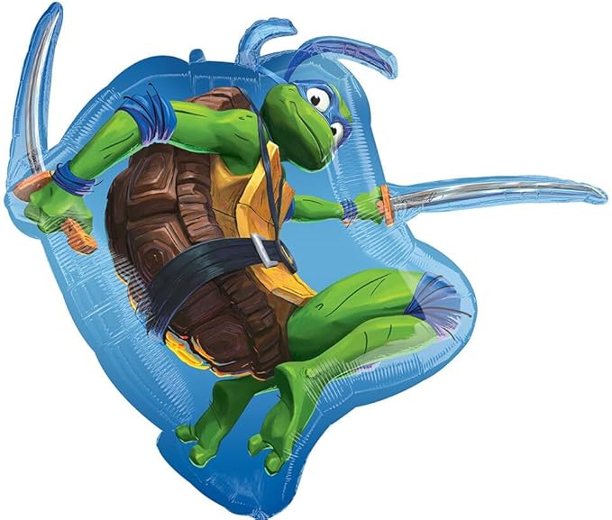 TMNT Theme 4th Birthday Party Supplies Ninja Turtle Mayhem Balloon Bouquet Decorations