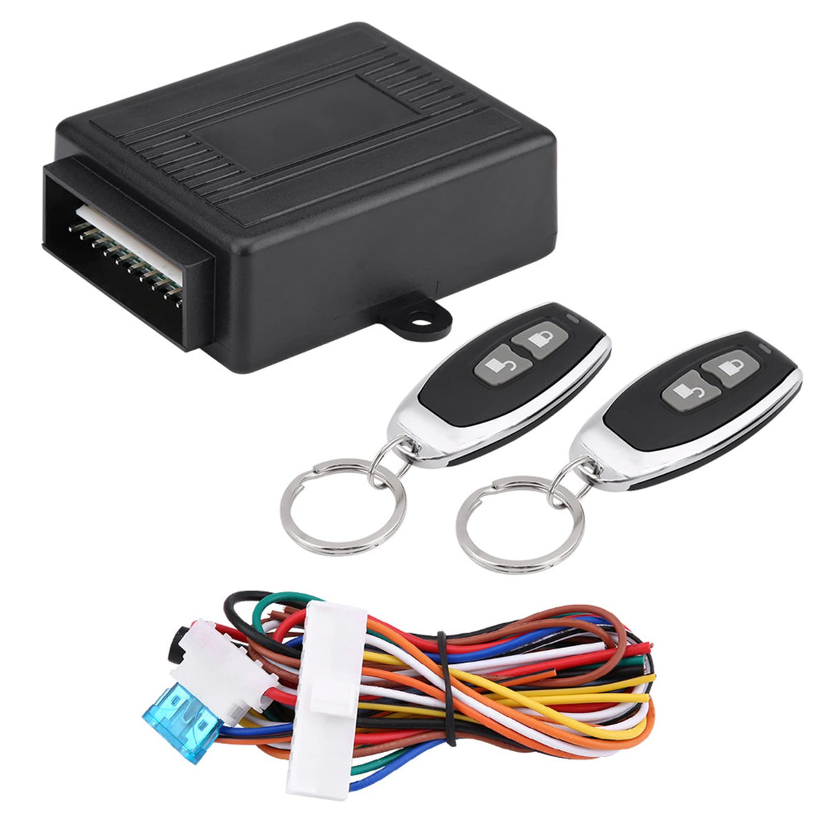Chazcool Keyless Entry Systems, Universal Car Remote Central Kit Door Lock, Keyless Entry Car Kit Door Unlock Kit For Vehicles