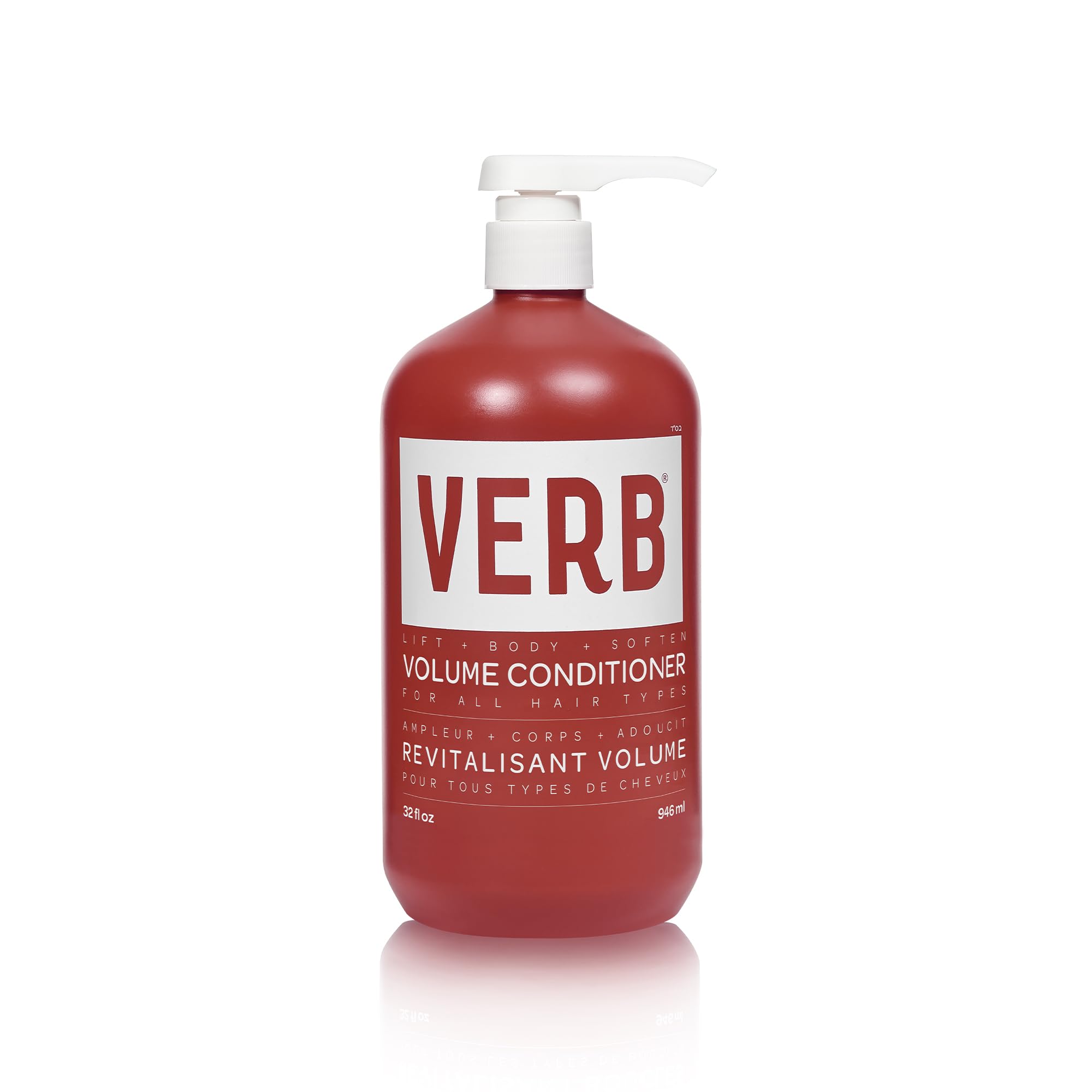 VERB Volume Conditioner 32 fl oz | Detangle + Weightless Lift for Flat Hair