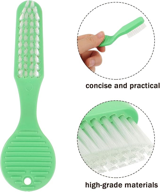 Mini Soft Bristles Prison Toothbrushes 10pcs Small Portable Daily Use Manual Brushes with Soft Handle for Oral Care in Correctional Facilities