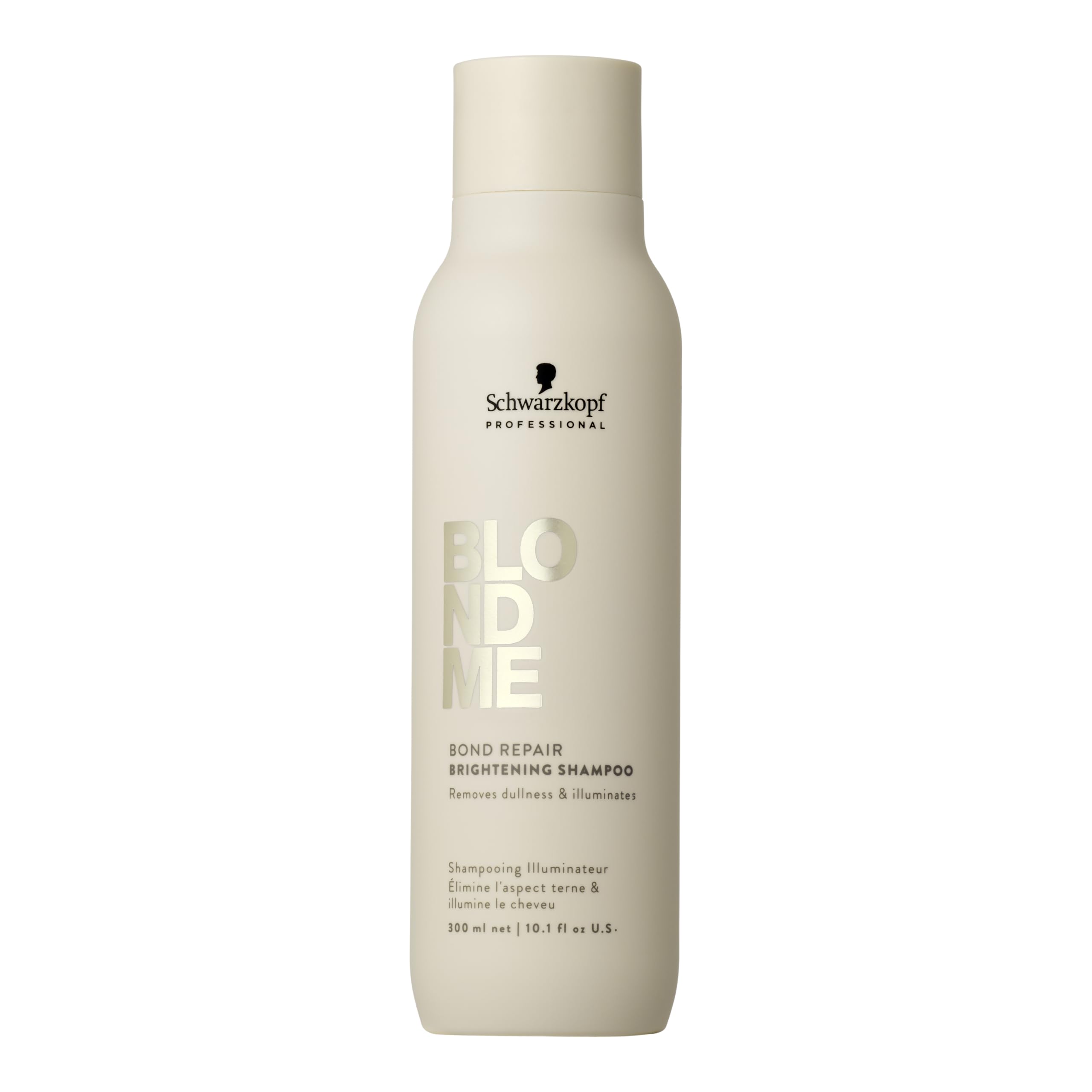 BlondMe Bond Repair Brightening Shampoo for Blonde Hair | Removes Build-Up and Impurities | Repairs, Hydrates, & Brightens Blonde, Lightened, & Grey Hair
