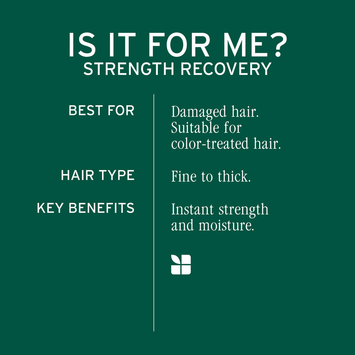 Biolage Strength Recovery Repairing Spray – For Damaged Hair, 13.5 oz