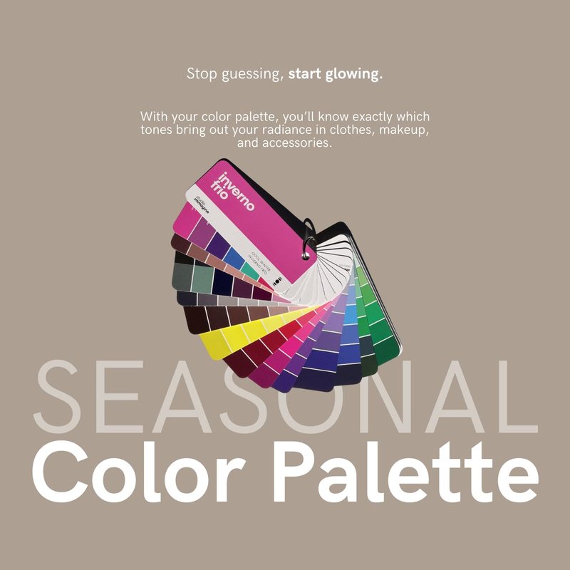Multilingual Light Summer Palette Color Fan by Studio Immagine, Personalized Color Guide for Cost Saving, Smart Shopping, Outfit & Wardrobe Planning; Verano Claro/Verao Claro