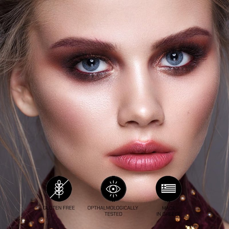 Radiant Professional Lengthening Mascara with brush – Smudge-Proof Curl Mascara Volume and Length for Sensitive Eyes, Cruelty Free, Ideal for Mature & Young Women, 0.43 oz (01 Black)