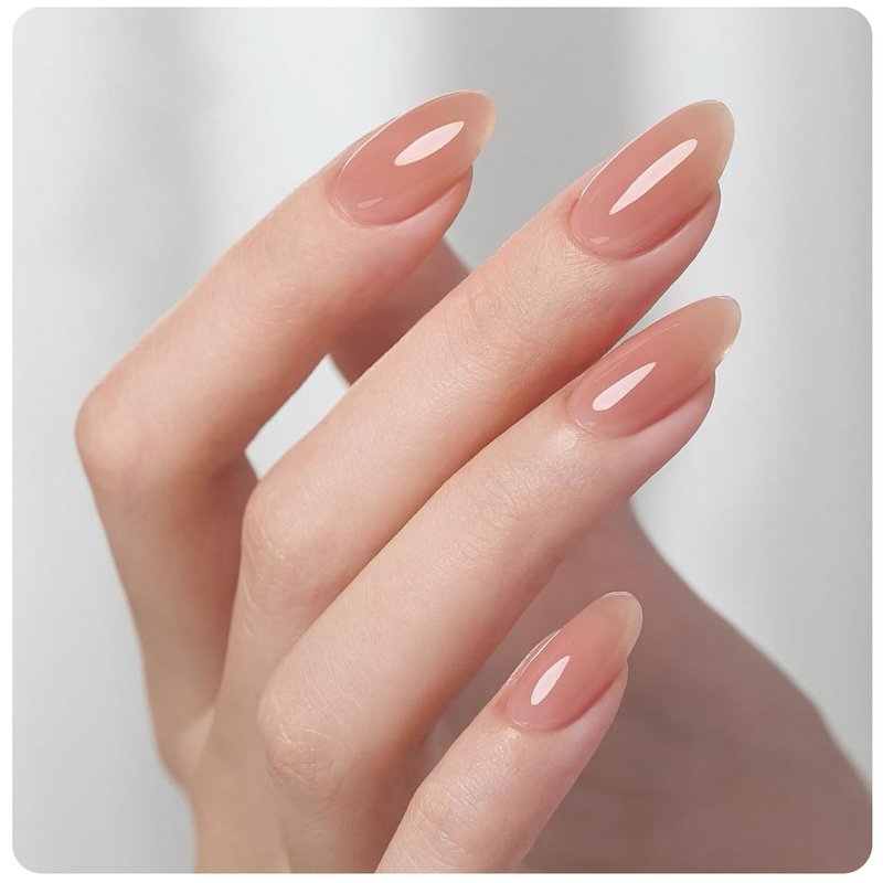 Vishine UV LED Nail Lamp Gel Nail Polish Kit, 36Pcs Jelly Translucent Natural Color Gel Base and Matte & Glossy Top Coat Soak Off DIY Art Manicure All-In-One Nail gel Kit