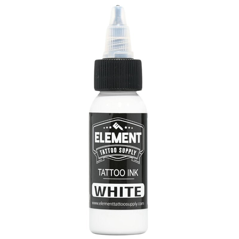 Element Tattoo Supply Greywash Tattoo Ink Set Light Medium Dark Blend Nighthawk Black Element White Formula for Shading Outlining Mixing Tattoo Work 1oz Bottle 5 Bottles