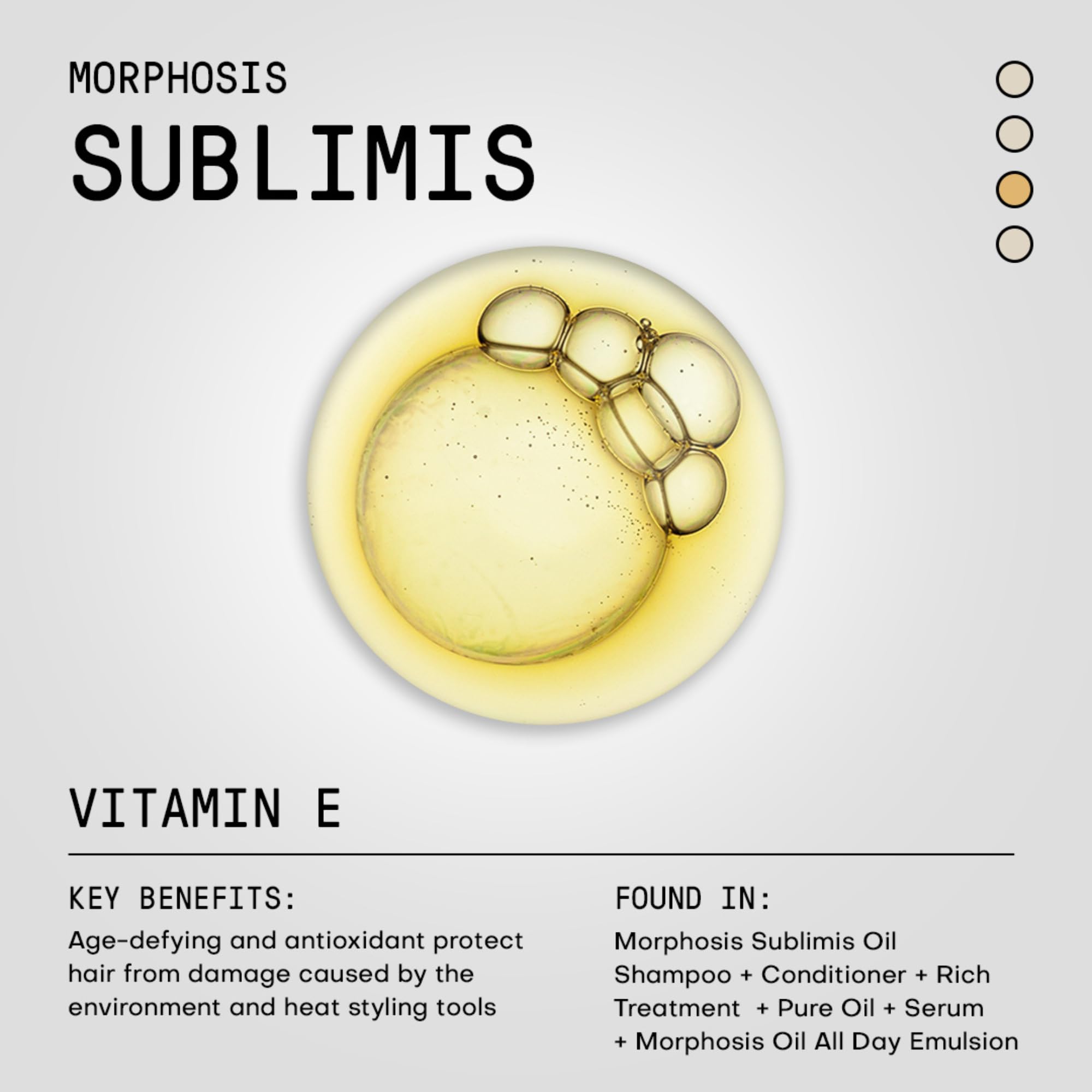 FRAMESI Morphosis Sublimis Hair Oil Serum, Hydrating Hair Treatment