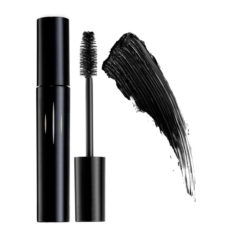 Radiant Professional Lengthening Mascara with brush – Smudge-Proof Curl Mascara Volume and Length for Sensitive Eyes, Cruelty Free, Ideal for Mature & Young Women, 0.43 oz (01 Black)