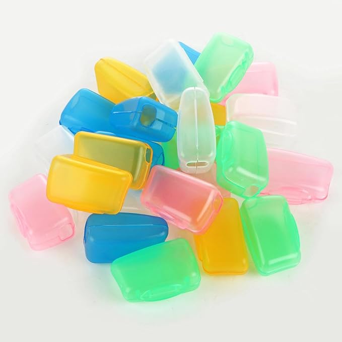 STARVAST 200 PCS Travel Toothbrush Head Covers, Portable Toothbrush Pod Caps Case Protector for Home and Outdoor