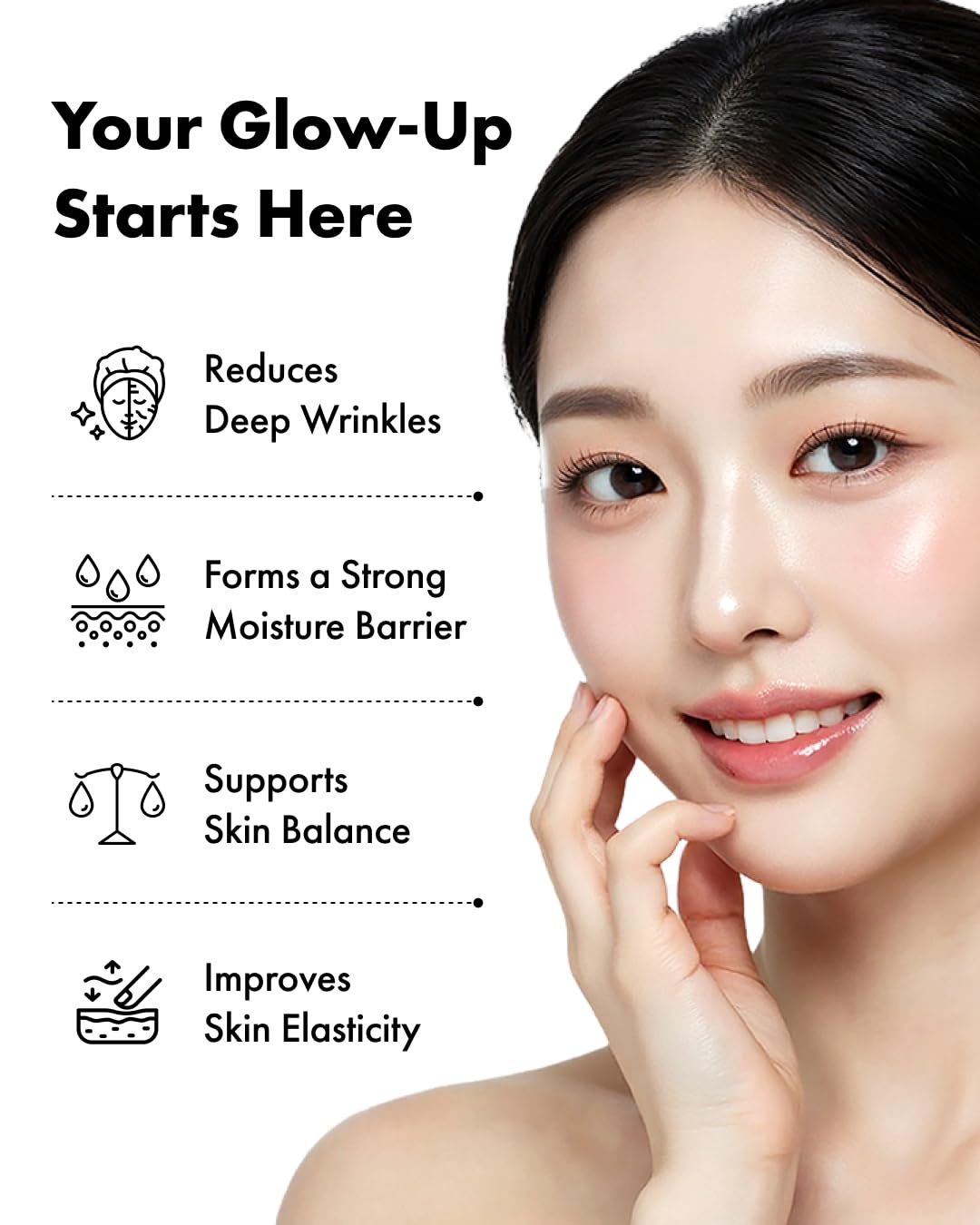 It'S SKIN Secret Solution PDRN Capsule Ampoule 2.02 fl oz, Hydrating & Firming Serum with Triple PDRN & Low Molecular Collagen, Moisturizing and Strengthening for Skin, Korean Skincare