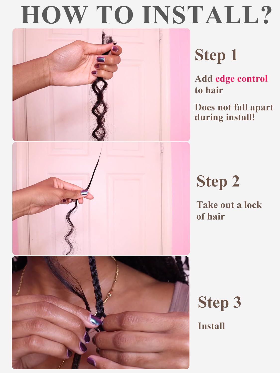 12A #30 Auburn Brown Human Braiding Hair for Boho Braids 1 Bundle 20 Inch 50g Deep Wave Braiding Hair for Bohemian Knotless Braids 100% Unprocessed Virgin Bulk Hair Extensions No Weft