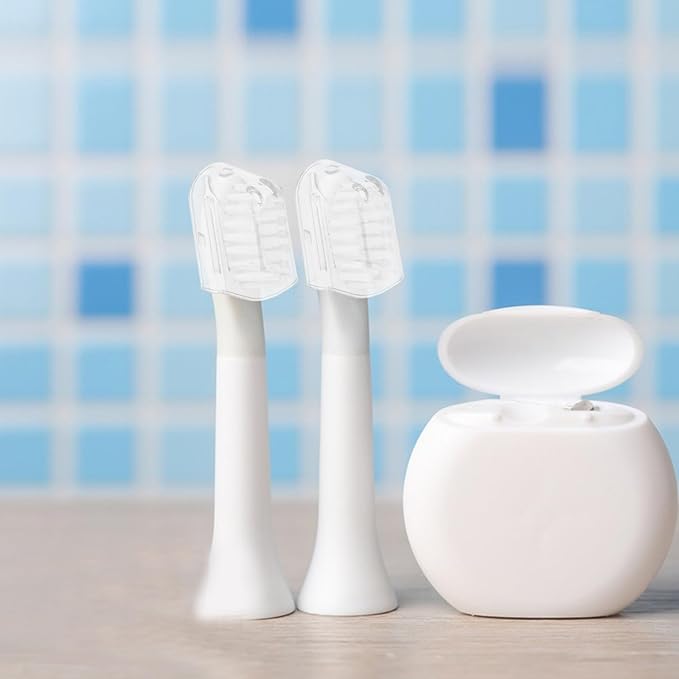 20Pcs Toothbrush Covers for Manual and Electric Toothbrush Heads, Dustproof Protective Caps, Portable Travel Case for Home and Outdoor Use