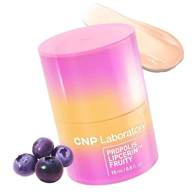 CNP Honey Lip Butter - Propolis Lipcerin™ 02 Berry, Hydrating Overnight Manuka Lip Balm & Mask, 12hr Long-Lasting Moisture, Stocking Stuffers, Gifts for Women, 0.5 fl.oz.