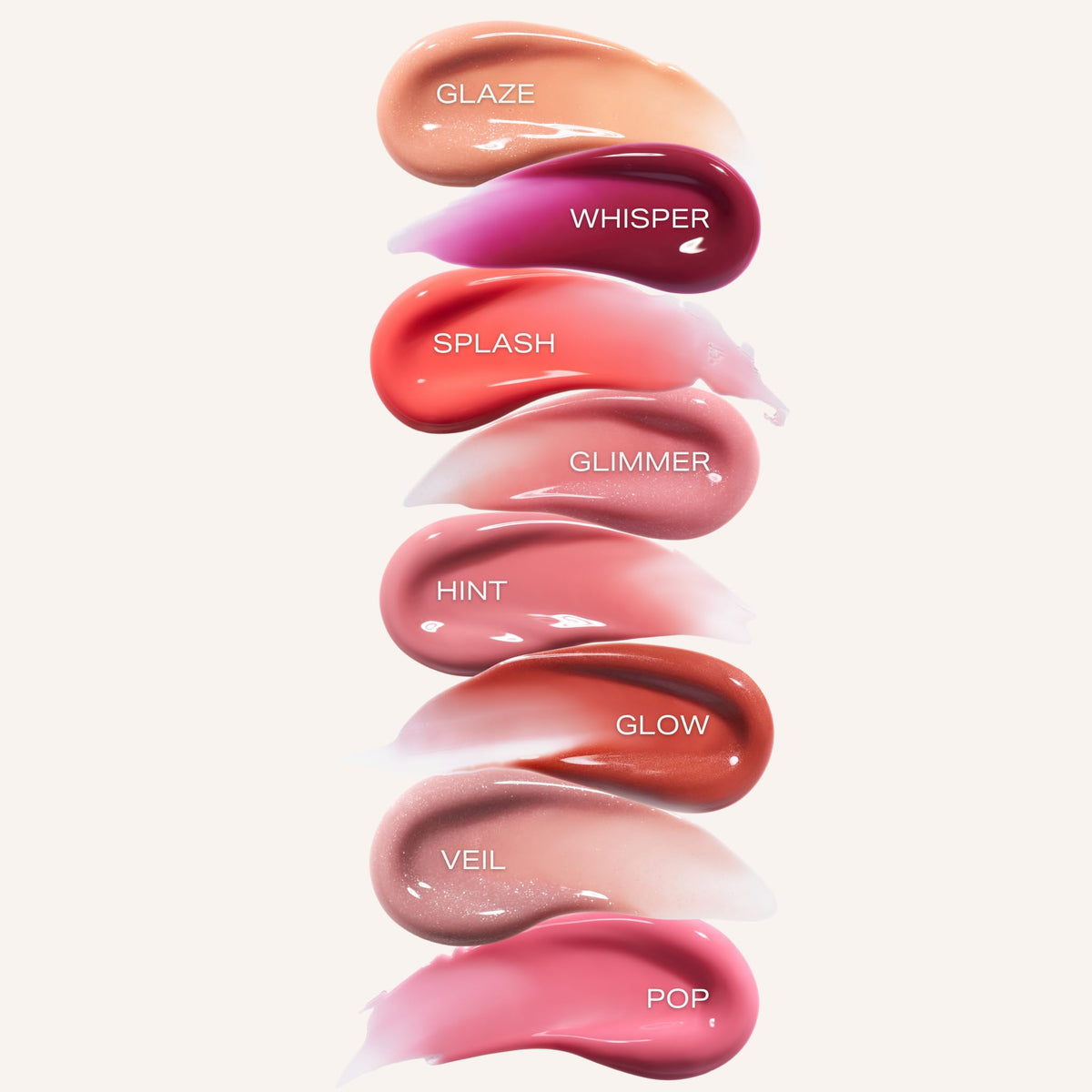 Woosh Beauty, Spin-On Lip Gloss, Hydrating Hyaluronic Acid & Shea Butter, No Fine Lines, Shine Finish, Vegan & Cruelty-Free - Splash