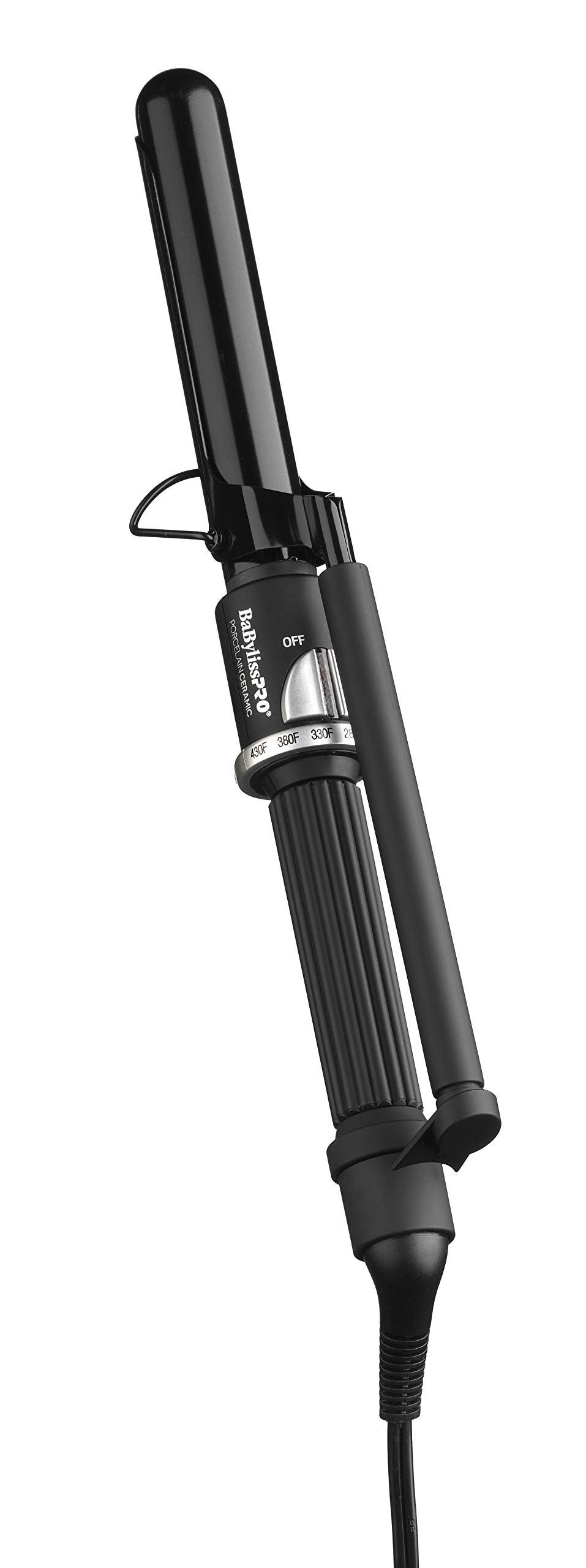 BaBylissPRO 1 inch Curling Iron Porcelain Ceramic Marcel Hair Curler for Smooth & Stylish Waves