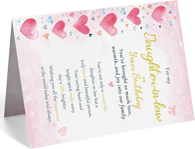 Funny Birthday Card for Daughter-in-Law, Wonderful Yet Heartfelt Greetings from Mother-in-Law