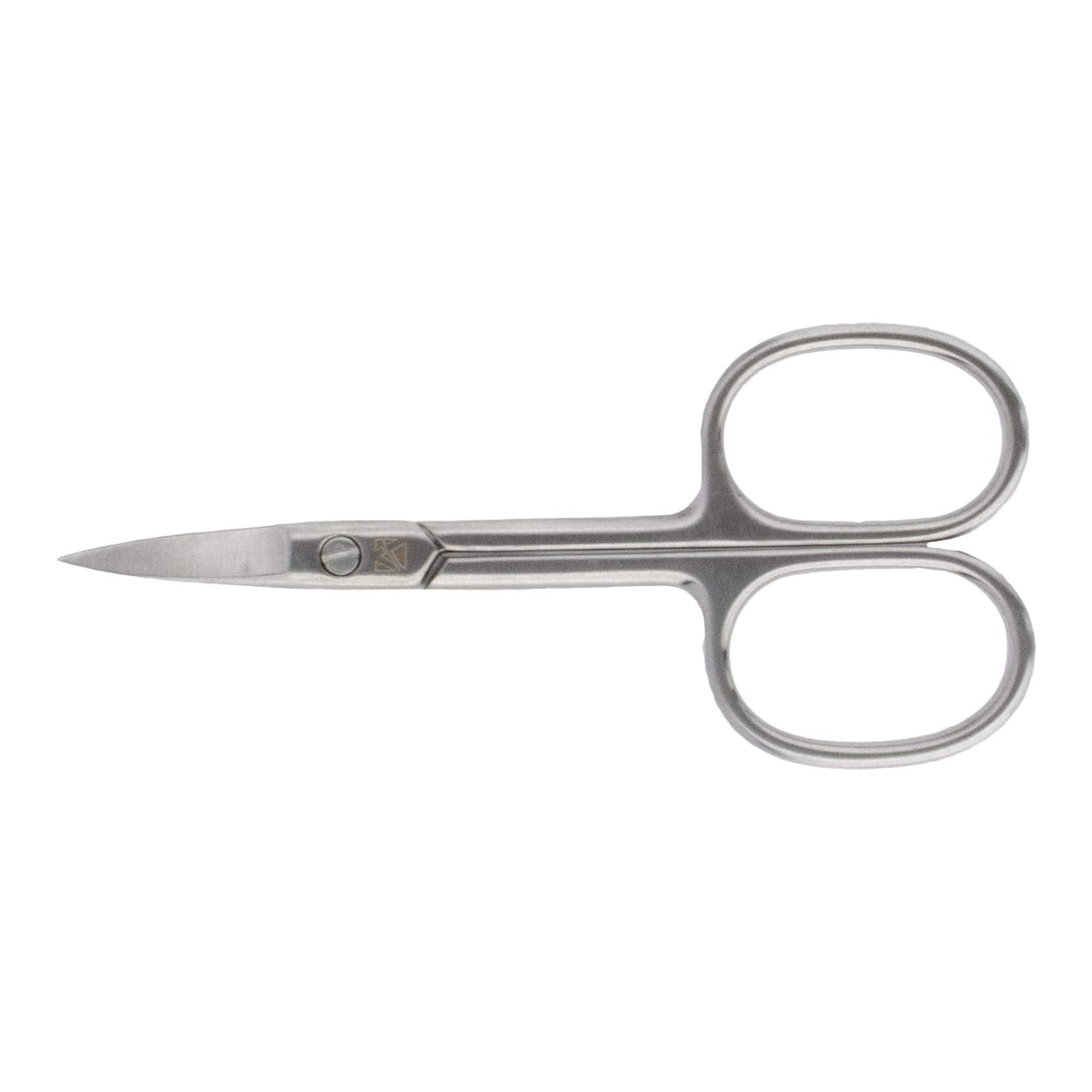 ClipperPro Grooming Scissors - Stainless Steel Trimming Scissors to remove cuticles - Perfect for Mustache, Beard, Eyebrows, Eyelashes and Ear Hair Cutting - Compact, Ambidextrous, Silver