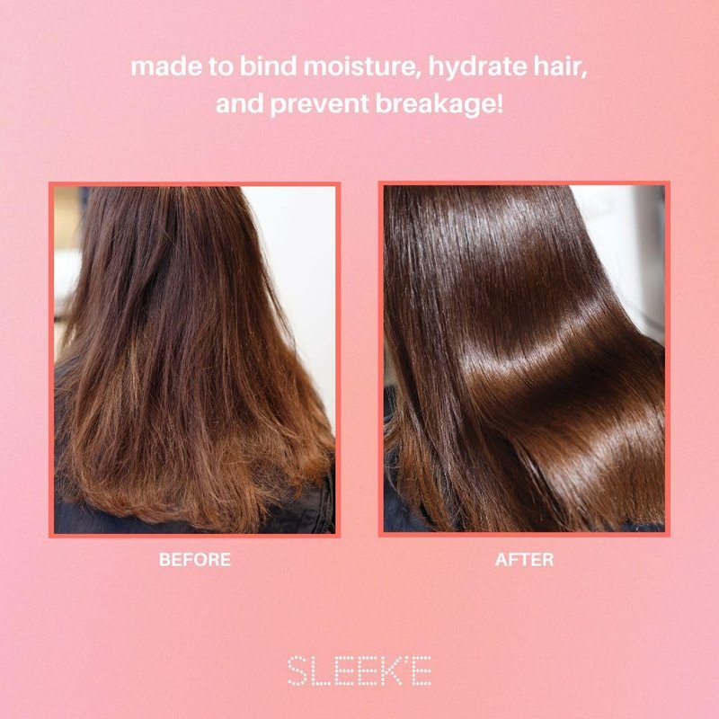 Sleek'e | Silk'e Repair Therapy Deep Conditioning Hair Mask - Treatment to Deeply Nourish Hair, Repair Split Ends & Hair Breakage - Vegan, Silicone, Paraben & Sulfate-Free (530ml)