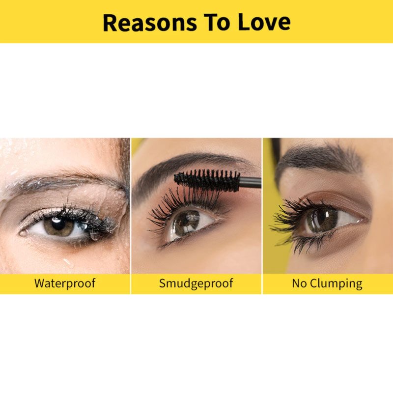 Nykaa Cosmetics Lash Talk Super Sizer Volumizing Mascara, 0.28 oz - Waterproof, Smudge-Proof, No Clumping - Wand Coats Lashes from Root to Tip, Vegan