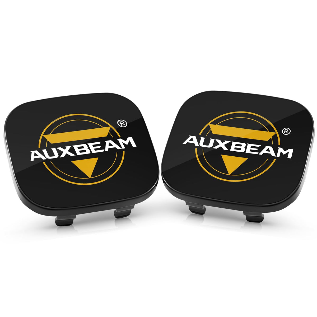 Auxbeam XP-Ultra Series 5 Inch Black Protective Light Covers, Cube Offroad Lens Cap, On Road & Off Road Compliant, Square Pod Li