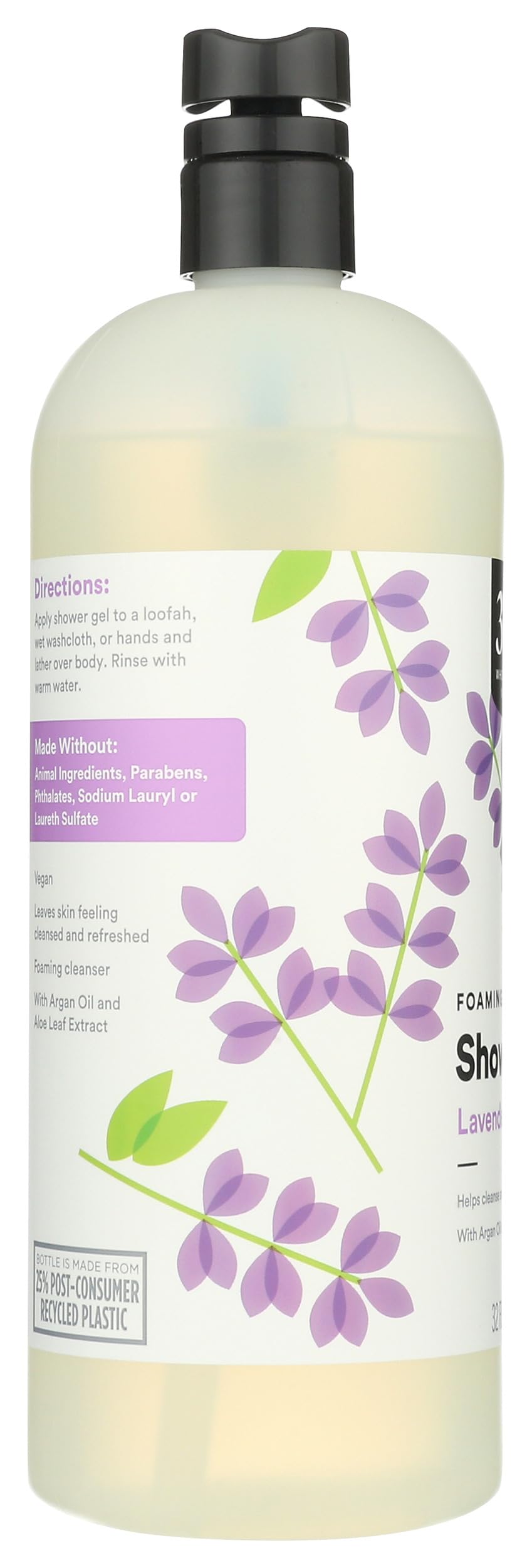 365 by Whole Foods Market, Foaming Shower Gel, Lavender, 32 Fl Oz