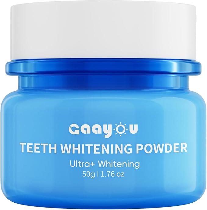 Teeth Whitening Powder Remineralizing Tooth Whitening Powder Instant Tooth Powder Mint Flavor Teeth Whitener Toothpaste Powder for Tooth Stain Removal 50g/1.76oz