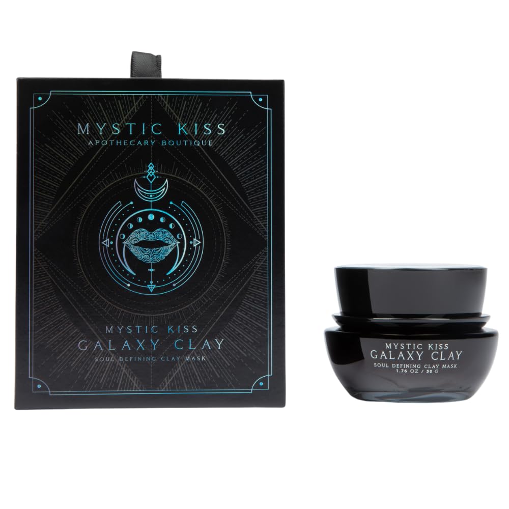 Mystic Kiss Galaxy Clay Mask For Face I Pore Minimizer I Blackhead Mask and Clogged Pore Remover I Clay Face Mask