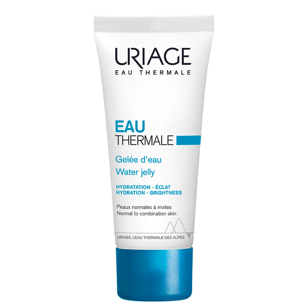Uriage Eau Thermale Moisturizing Face Gel With Hyaluronic Acid, 24H Intense Hydration, Fresh Lightweight Unisex Gel For Combination/Oily Skins, Lovely Floral Scent, Non-Comedogenic
