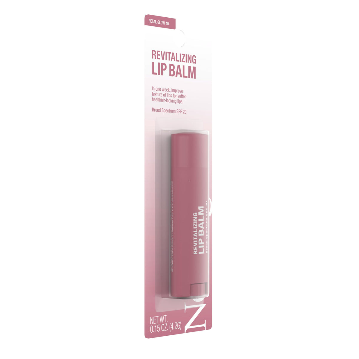 Neutrogena Revitalizing Tinted Lip Balm Broad Spectrum SPF 20 Sunscreen, Moisturizing Lip Balm with a Sheer Tint for Softer, Smoother, Healthier-Looking Lips, Sheer Petal Glow 40, .15 oz