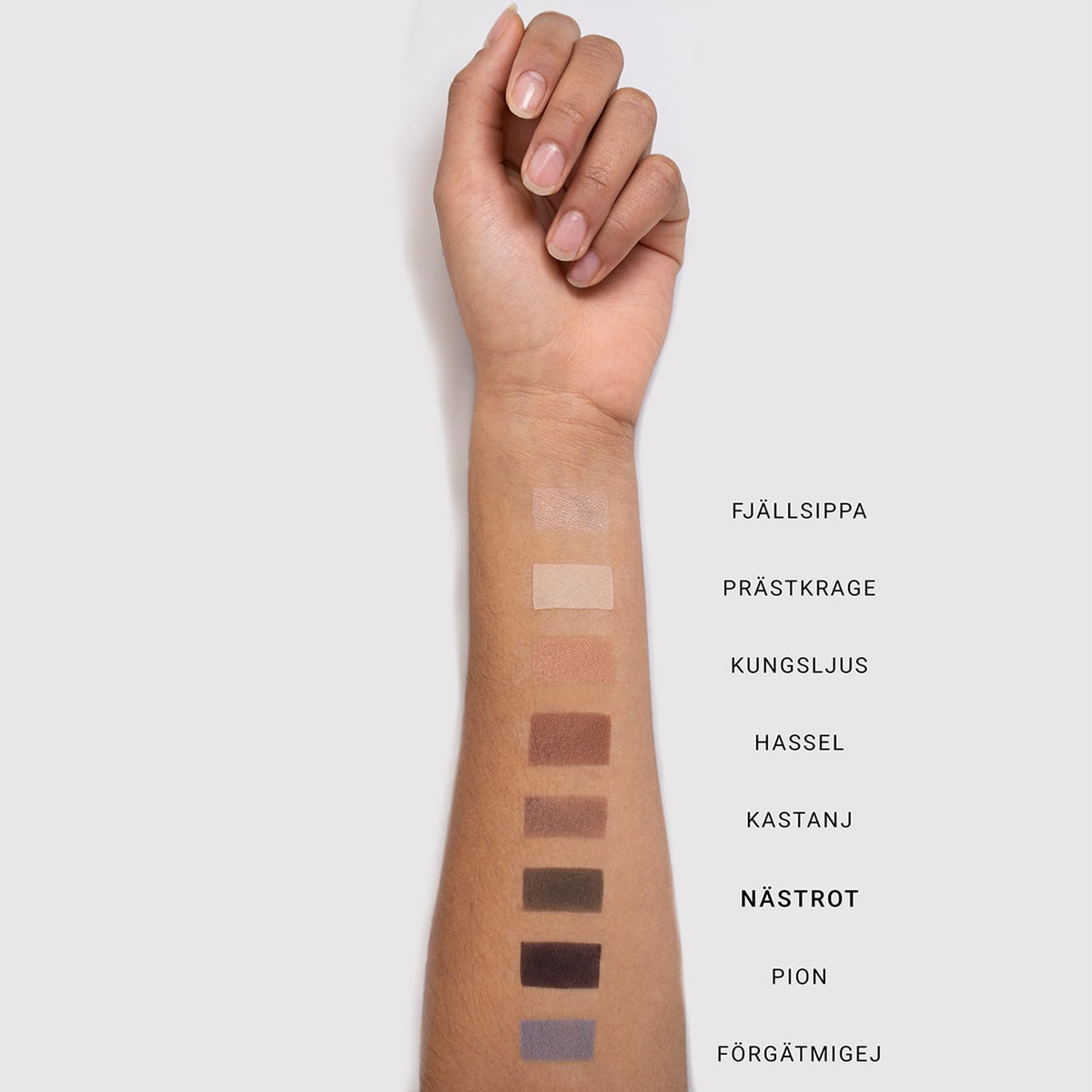 IDUN Minerals Mineral Single Eyeshadow for women - Shimmery Shades To Matte Tones - Ensure A Color-True, Pigmented And Crease-Resistant Result - Nstrot, Brownish Green, 0.12 Ounce