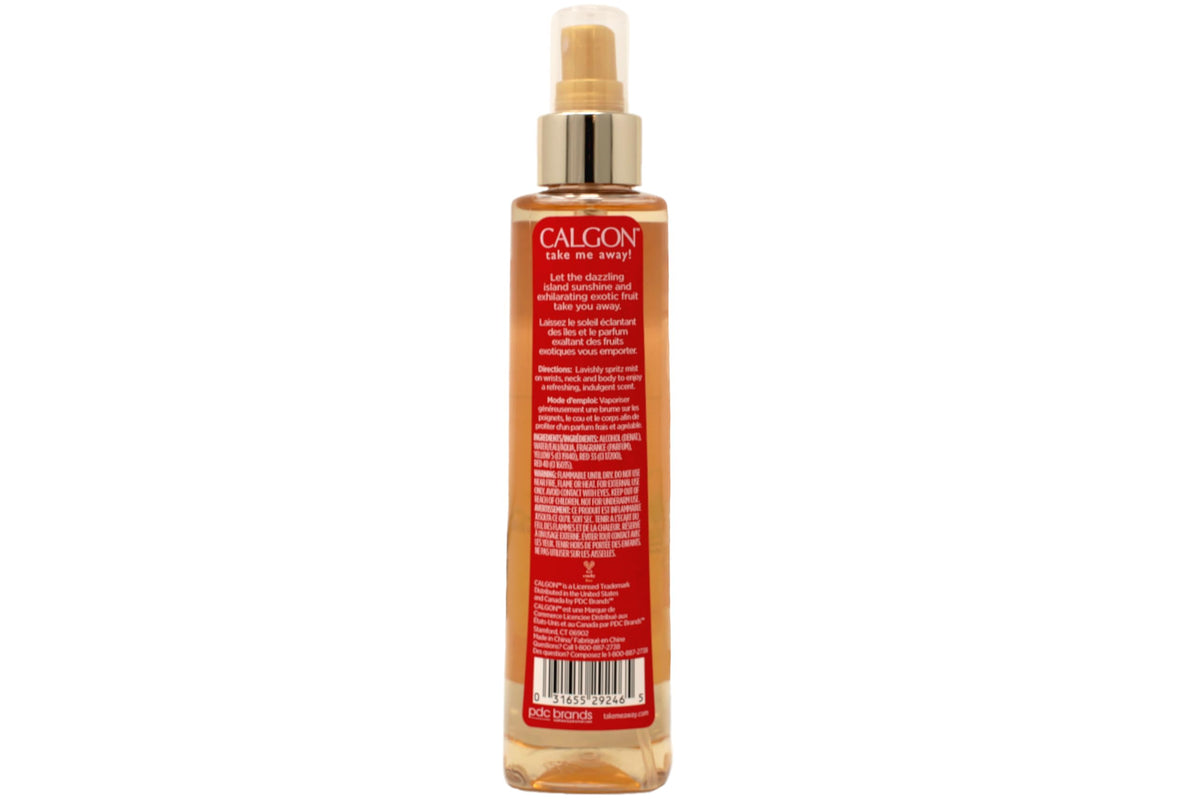 Calgon Hawaiian Ginger Fragrance Body Mist 8 oz (Pack of 3)