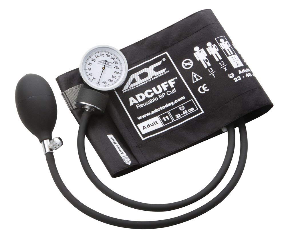 American Diagnostic Corporation PROSPHYG Aneroid Sphyg, Small Adult, Navy 1/EA
