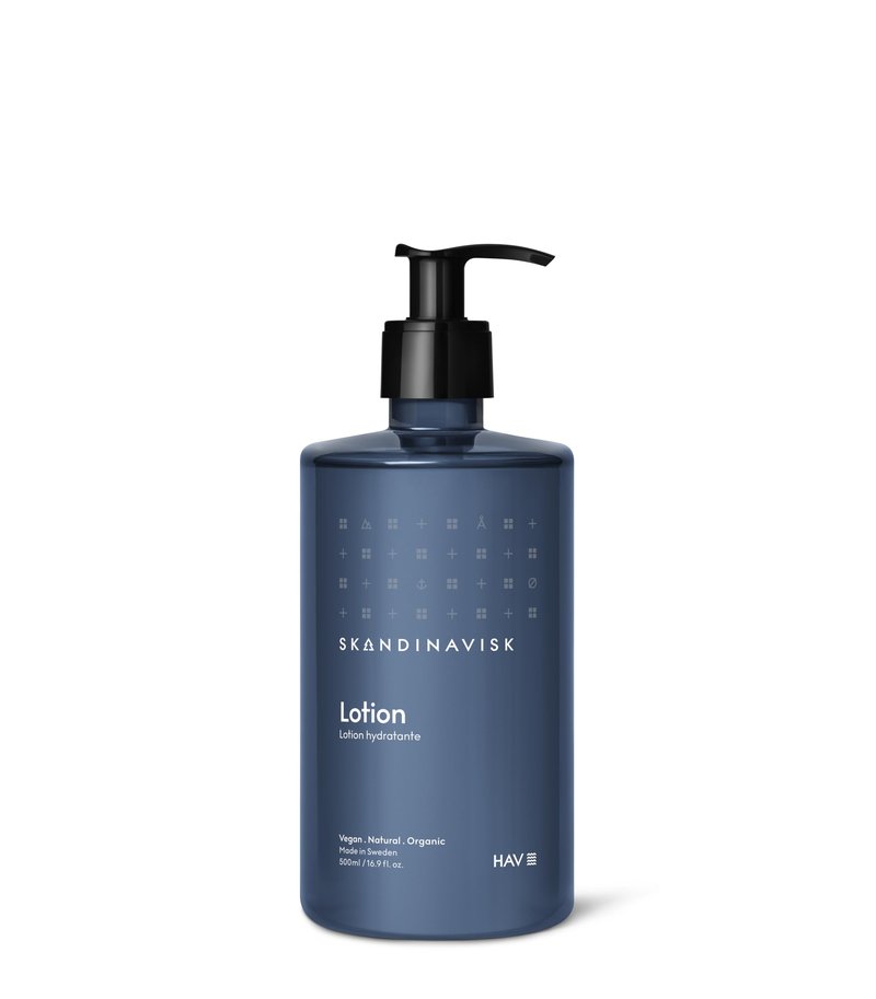 Skandinavisk HAV ‘Sea’ Hand Body Lotion, Salt spray and sea kelp, hawthorn and beach rose, 16.91 fl. oz.