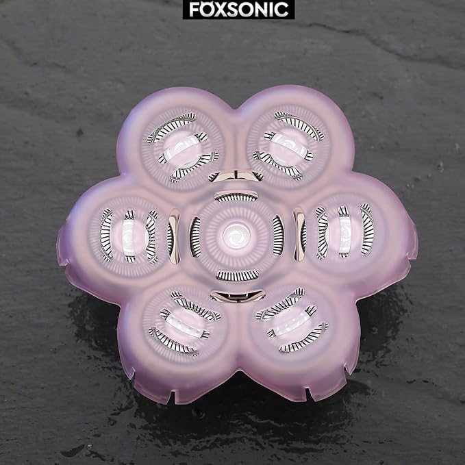 FOXSONIC 7 Blades Compatible with Wyklaus SHPAVVER shaver Head Shaver Replacement Heads 7 Heads for Many Main Brands Electric Shaver Razor Bald Men Head Shaver Blades