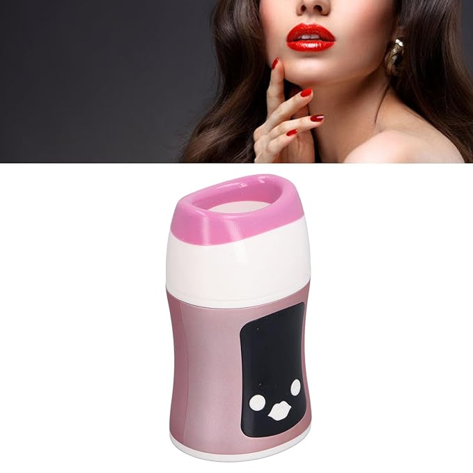 Pyhodi Electric Lip Plump Device, Fuller Lips, Portable, Time and Suction Adjusting, Gentle and Effective, Built in Battery, for Makeup